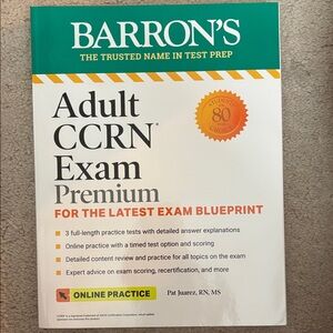 Barron's Adult CCRN Exam Premium Book
